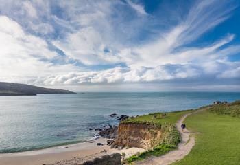 Views overlooking The Island and the ocean. 