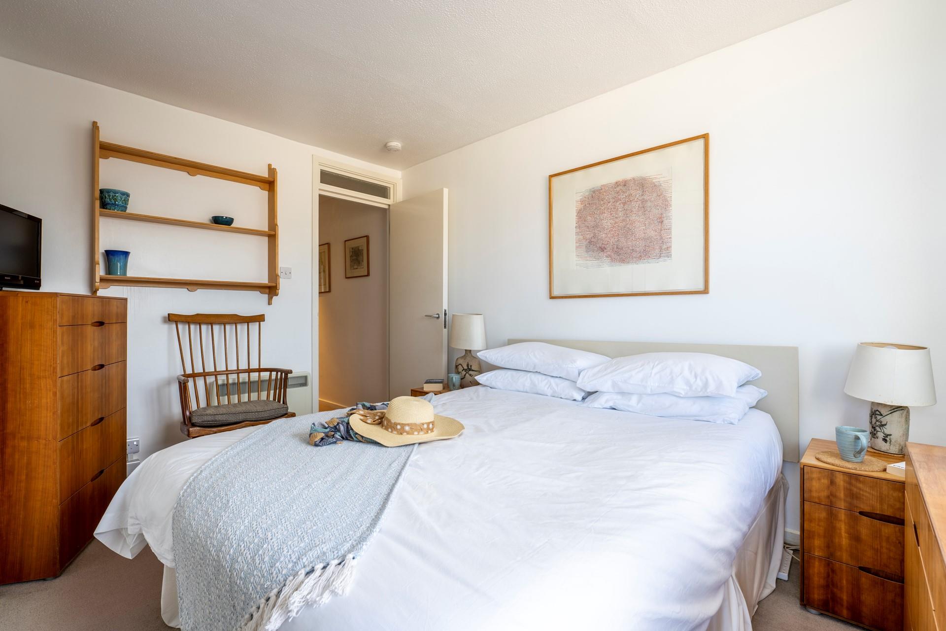 Drift off for a peaceful night's sleep after spending the day on the beach.