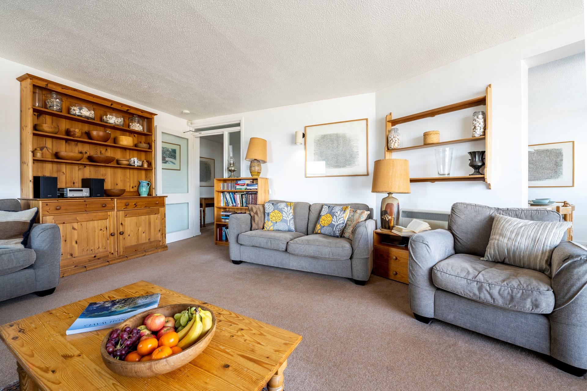 Watch the sunset with a glass of something cold from the comfort of the sitting room.