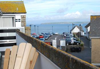 Enjoy views over to Godrevy lighthouse from your balcony.