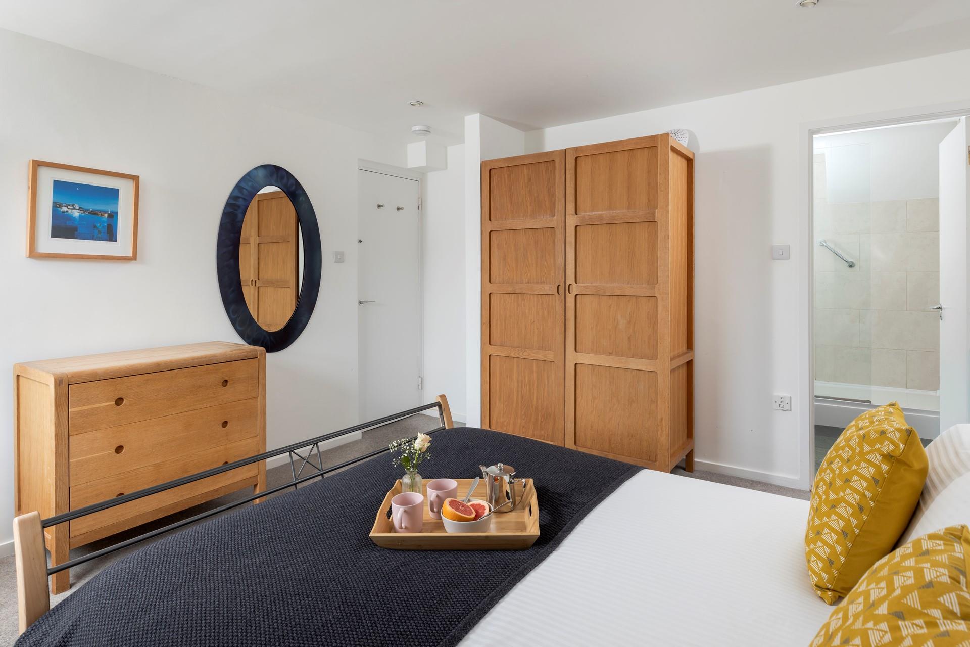 Start the day with breakfast in bed, you are holiday after all!