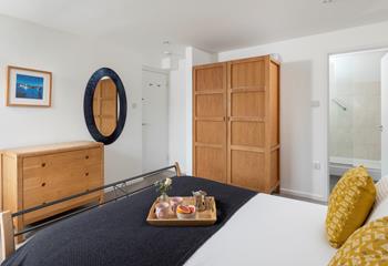 Start the day with breakfast in bed, you are holiday after all!