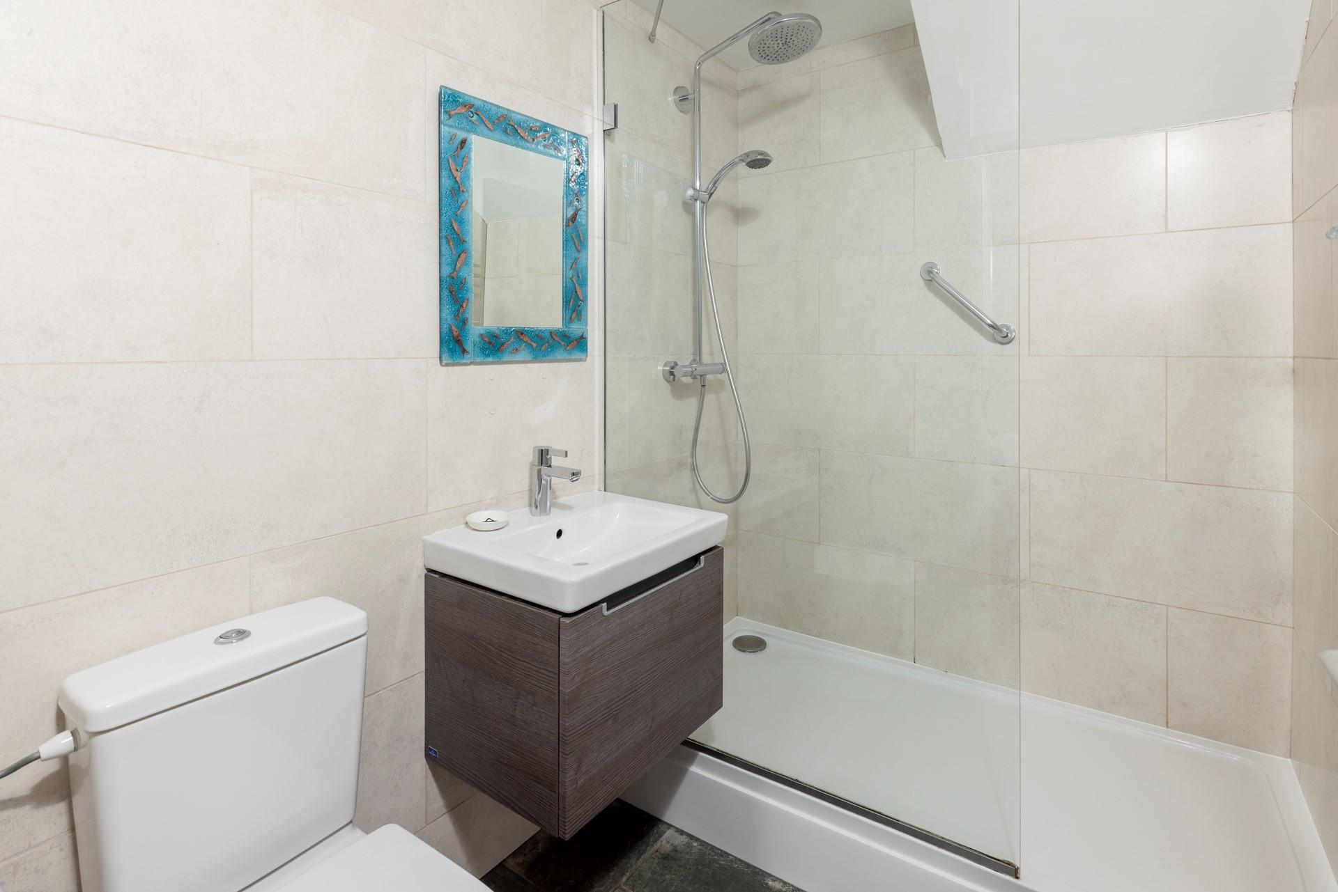 Wash the day away in the en suite shower room.