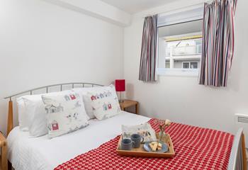 Retreat to the comfortable bedrooms each evening.