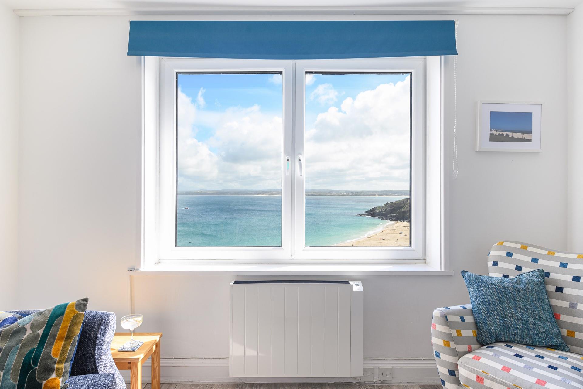 The stunning views really are the gem in this property's crown.