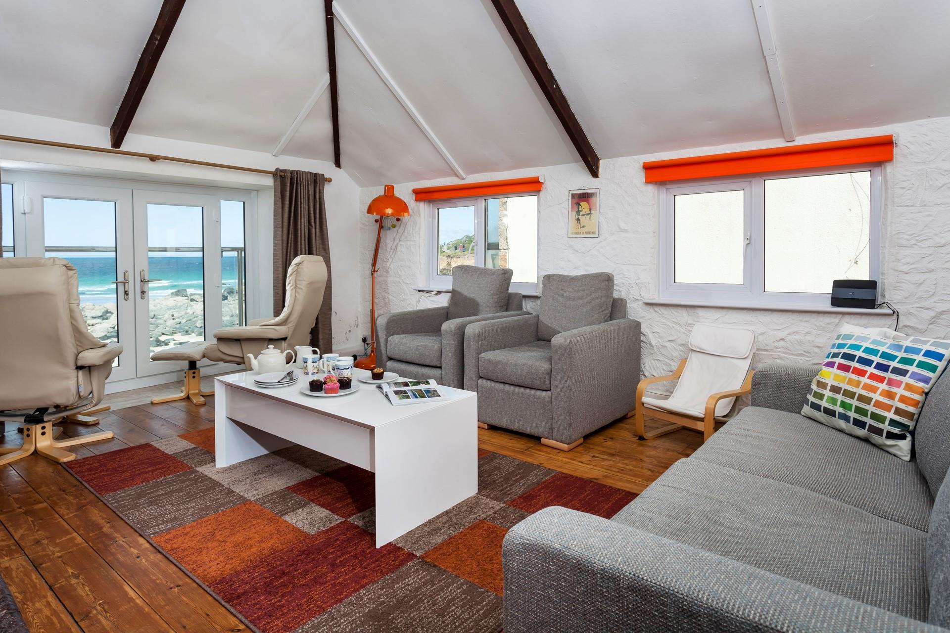 Make yourself a pot of tea and sit in front of the beautiful views.