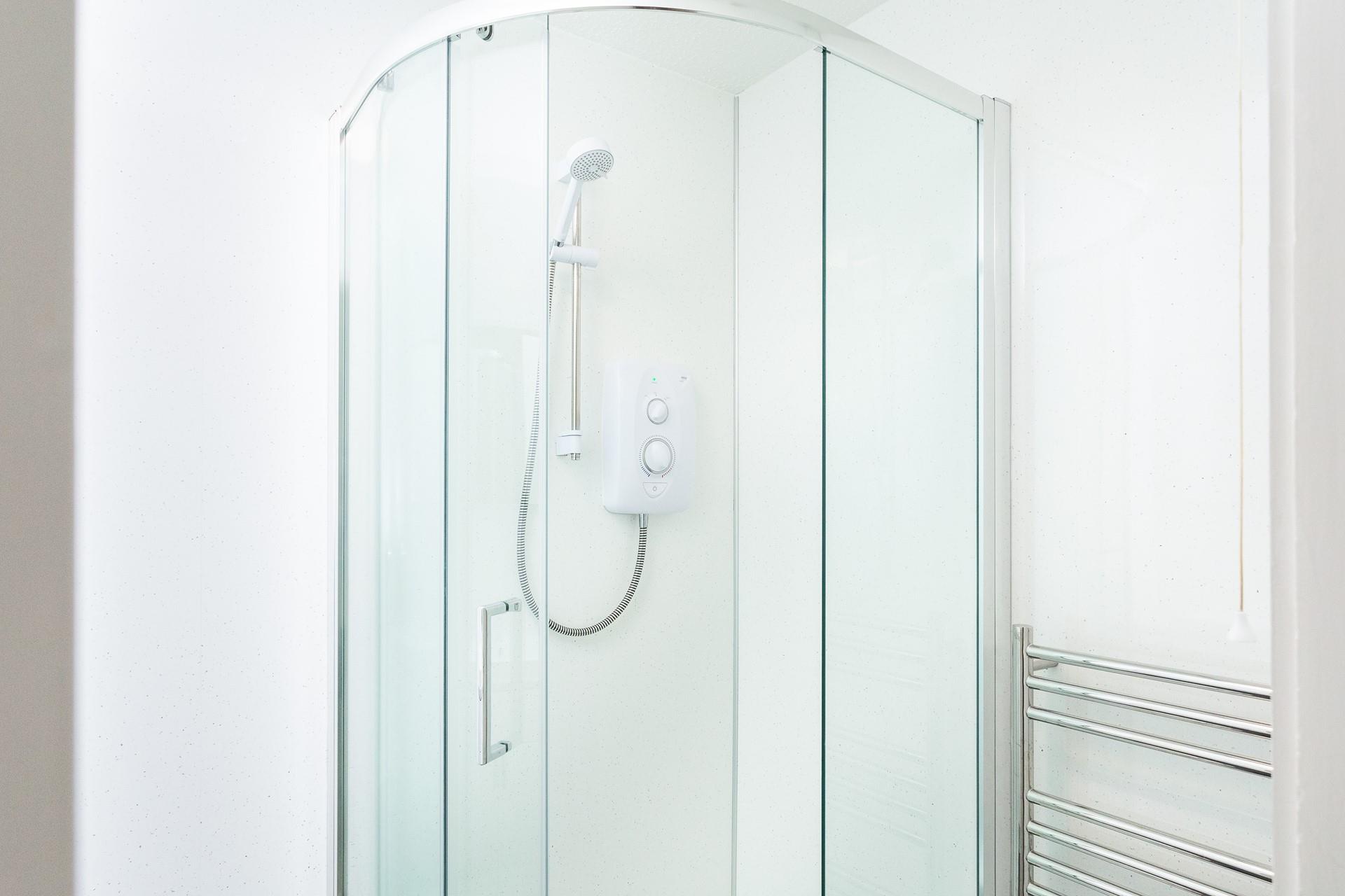 Start your day with a refreshing shower.