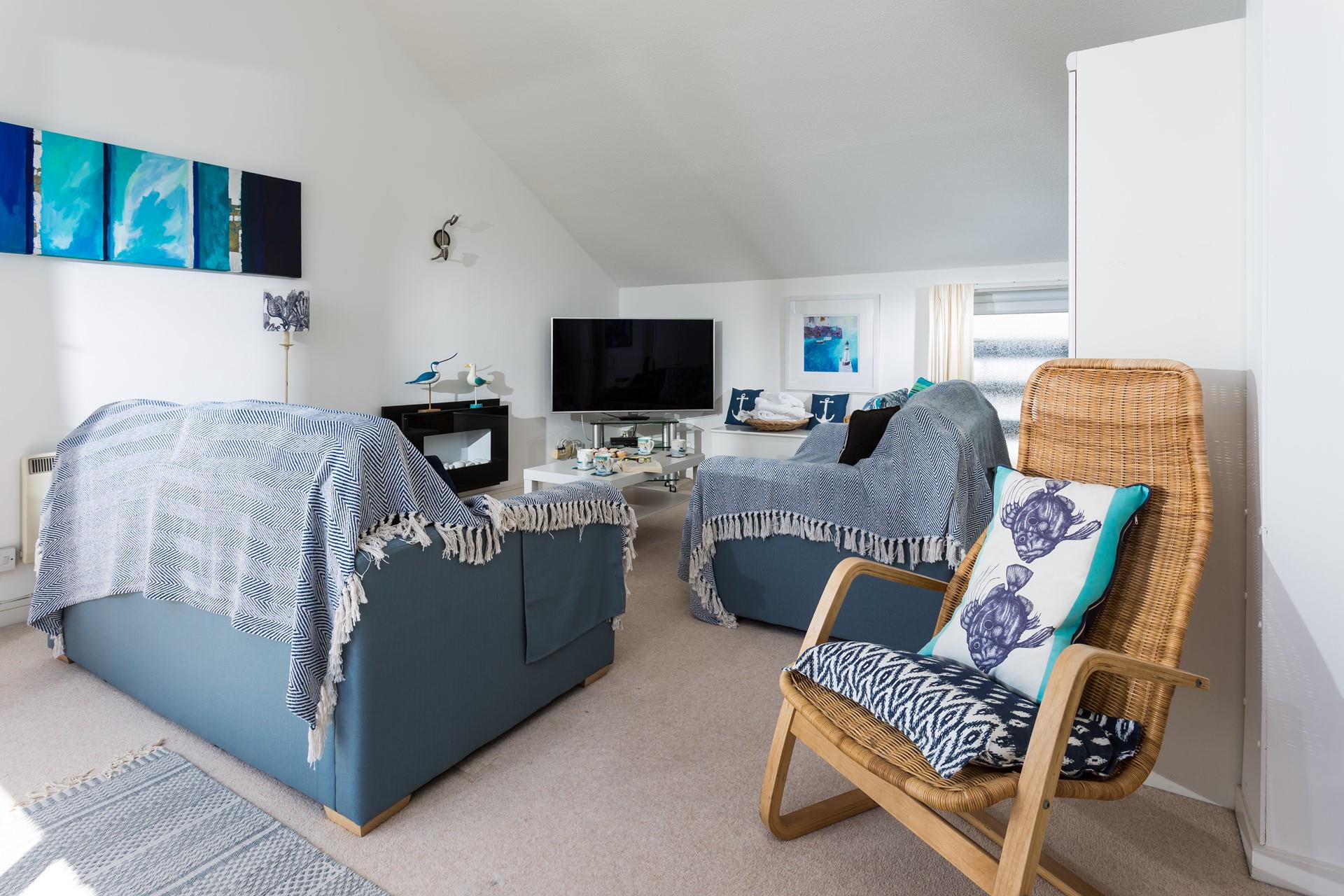 Cuddle up on the sofa and enjoy an evening of films.