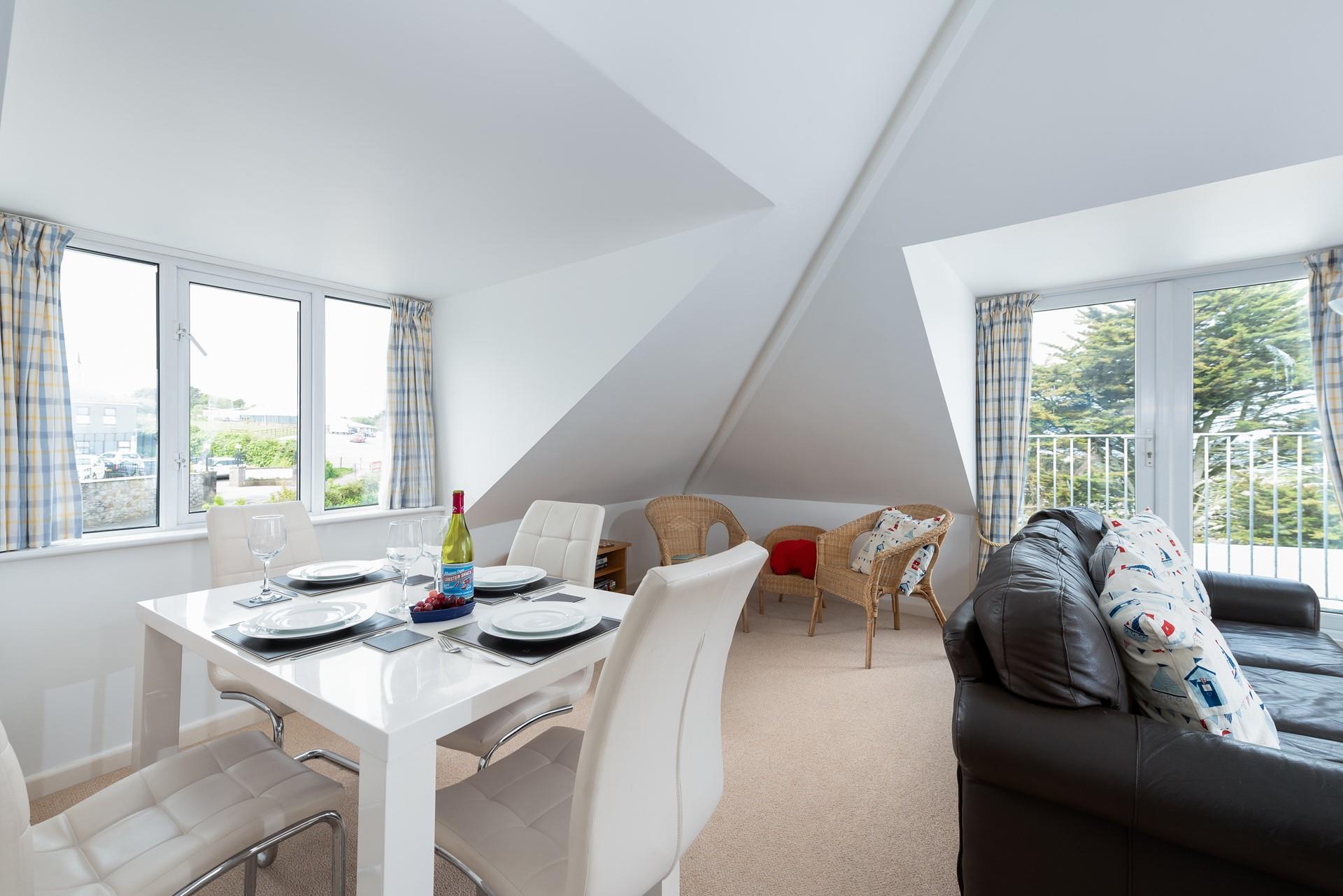 Sit back and relax in the sitting room and enjoy a quiet evening.