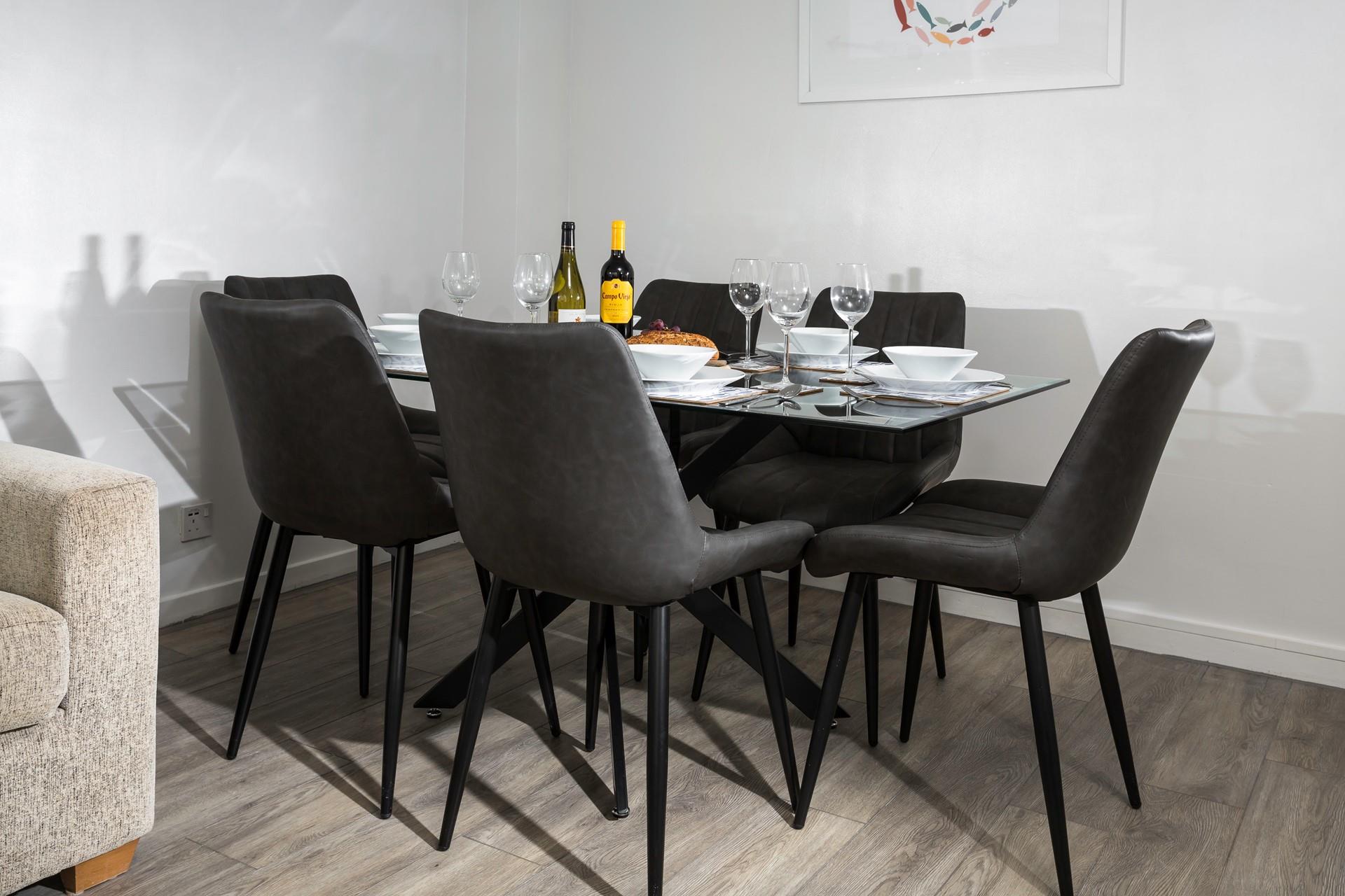 Tuck into a tasty meal filled with locally bought ingredients.