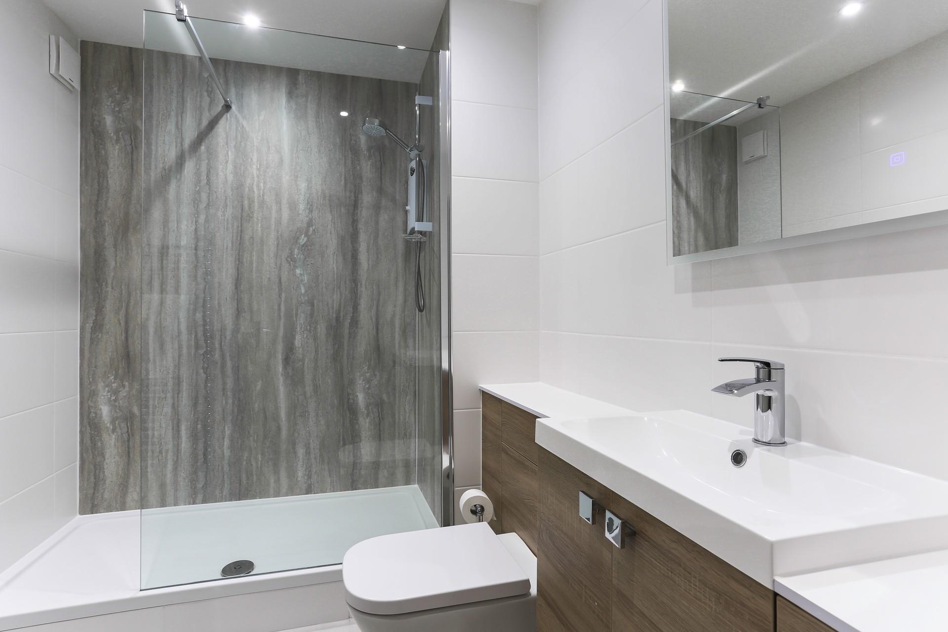 Enjoy a relaxing shower after a day of exploring.