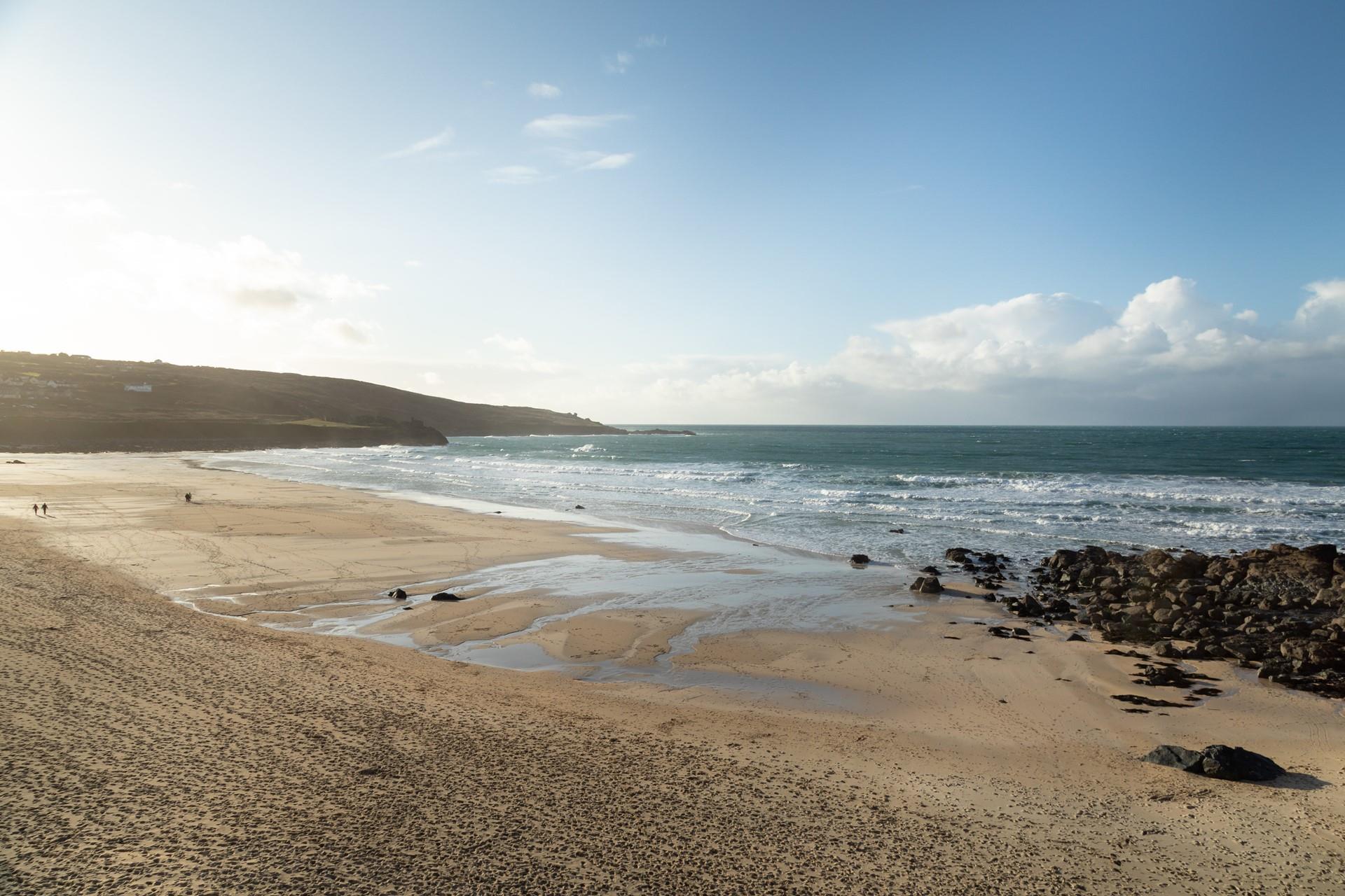 The golden sands of Porthmeor are just below your balcony so you only have to worry about what bucket and spade to bring.