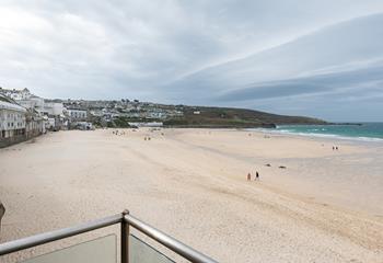 Take a morning stroll across the beach to start the day.