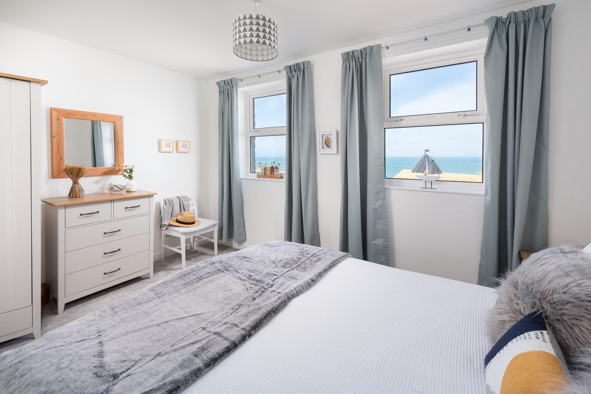 Sip your morning coffee whilst watching the waves.