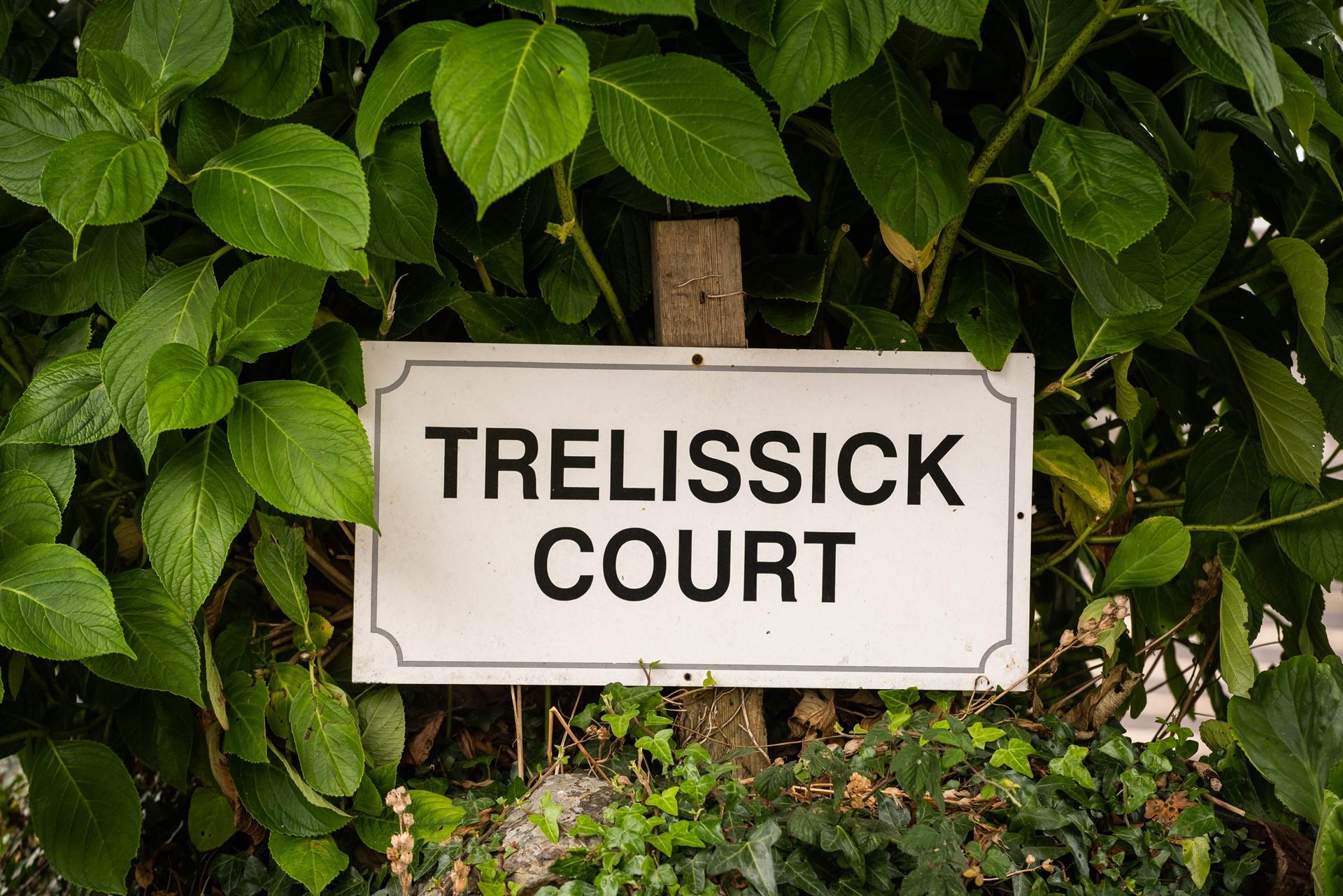 Bold signage helps make the property easy to find.