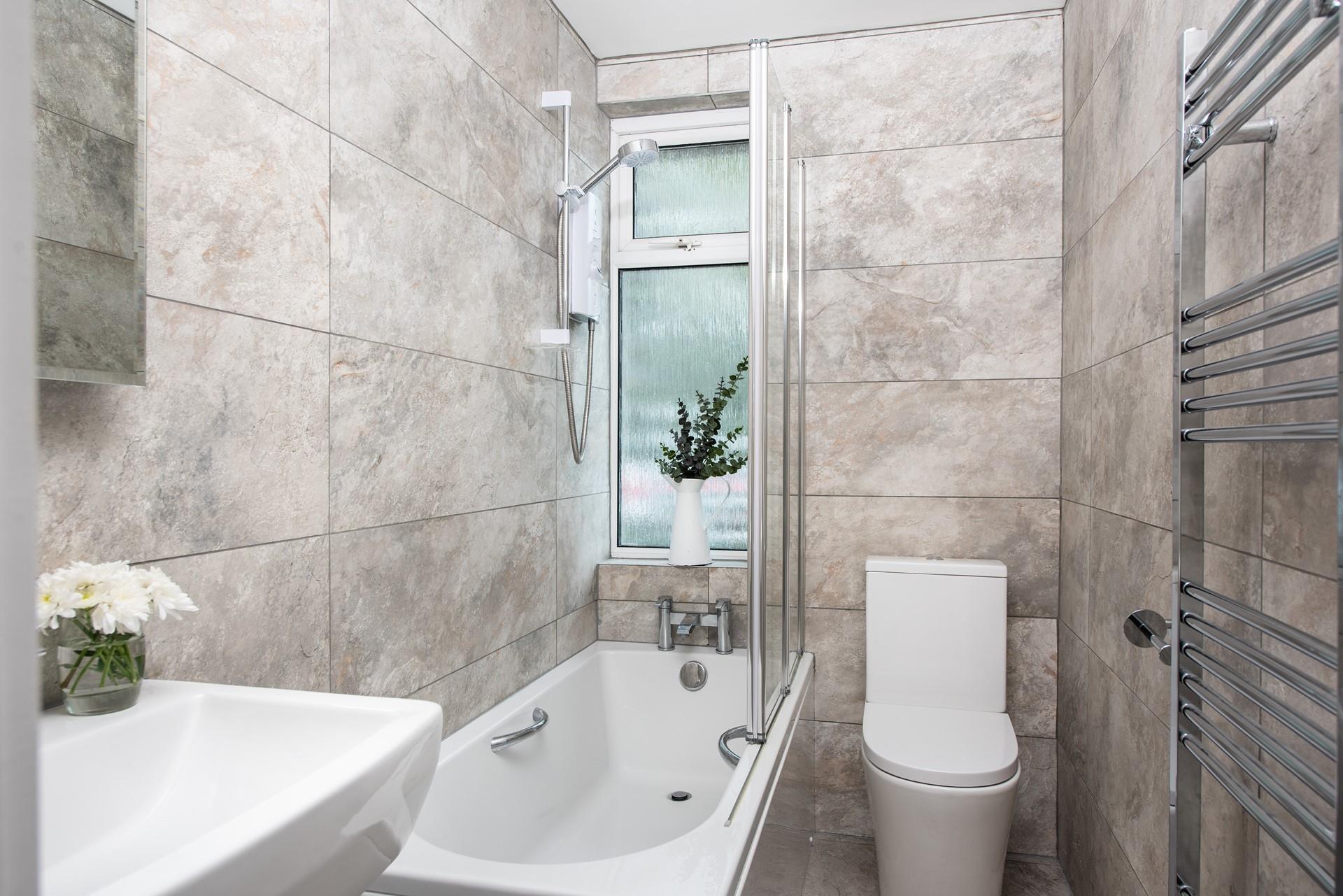 After a day on the beach, wash away the sand but not the memories with an invigorating shower.