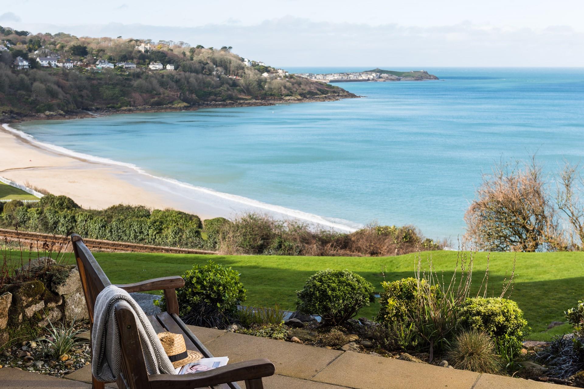 Could you imagine a better spot to sit and relax?