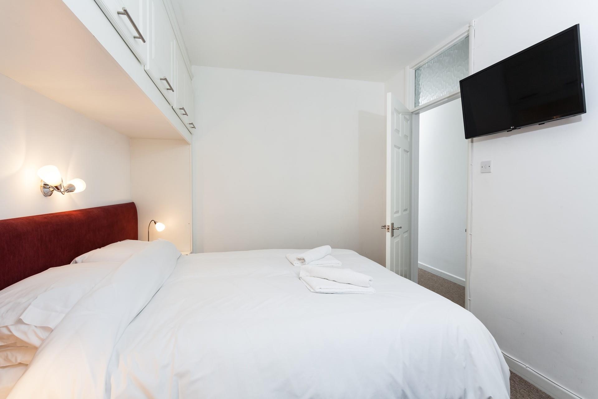 The property's quiet location promises a peaceful night's sleep.