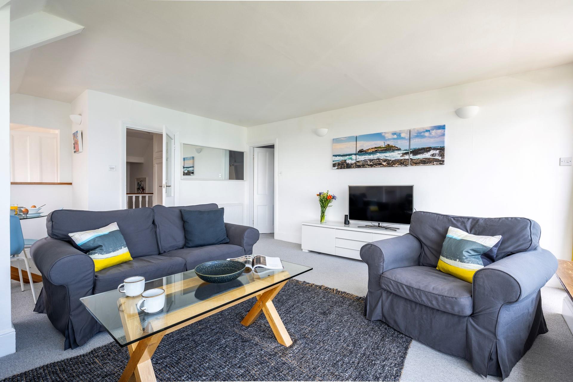 Treat yourself to a glass of wine while admiring the sensational seascape.