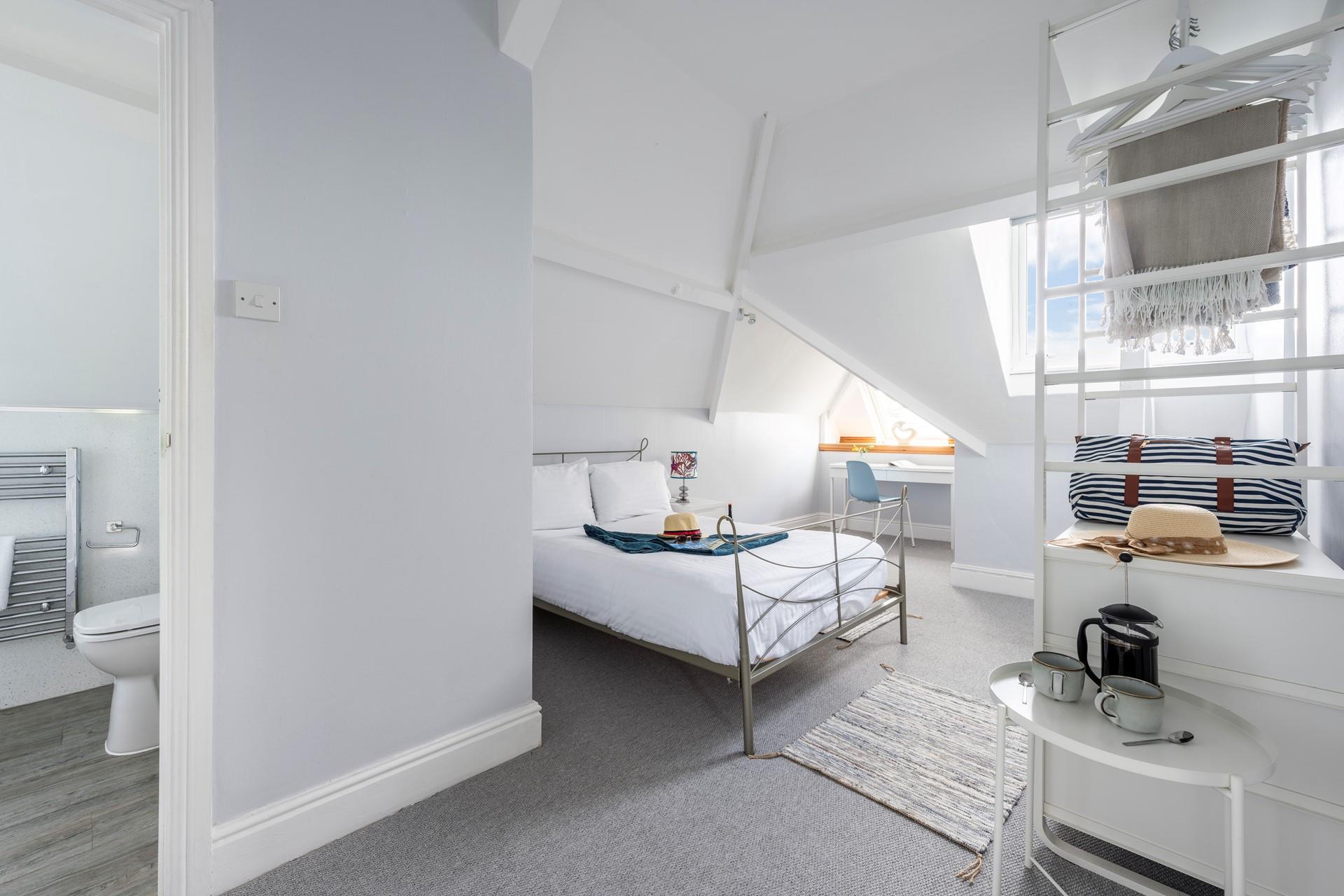 With plenty of storage for your luggage, you can unpack and feel at home.