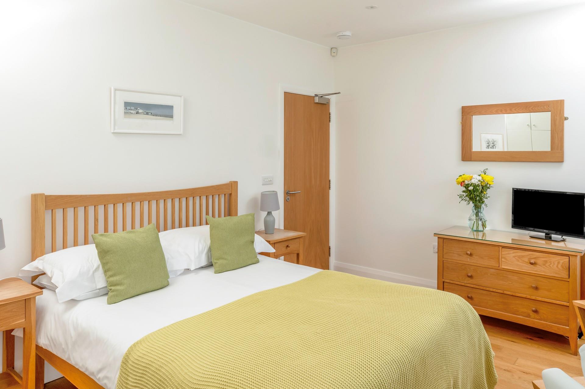 After a day on the beach, settle into bed for a cosy night's sleep.