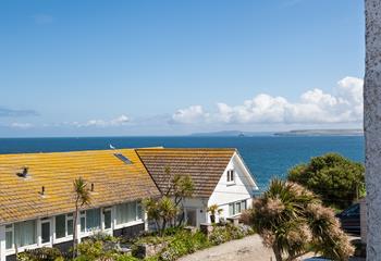 Enjoy views across St Ives Bay and beyond.
