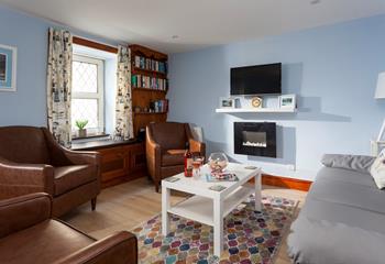Relax and watch TV in the cosy, homely lounge. 