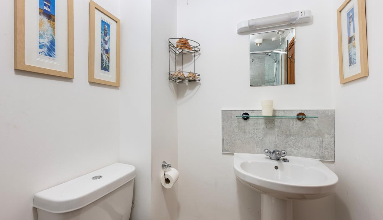 Take turns to get ready in the family shower room before heading out for the day.