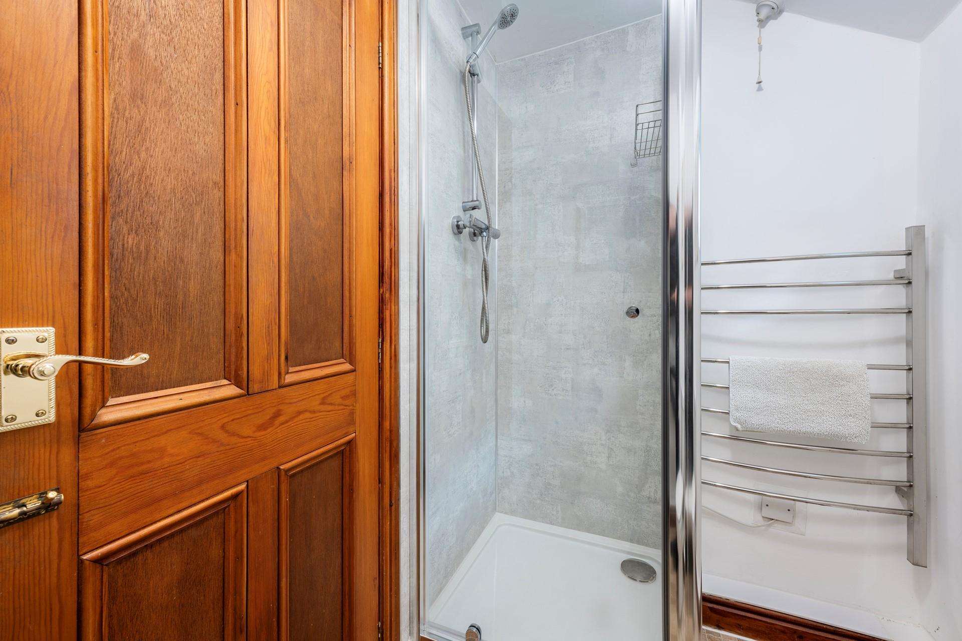 A second shower room means there's plenty of space for all the family to get ready.