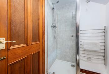 A second shower room means there's plenty of space for all the family to get ready.