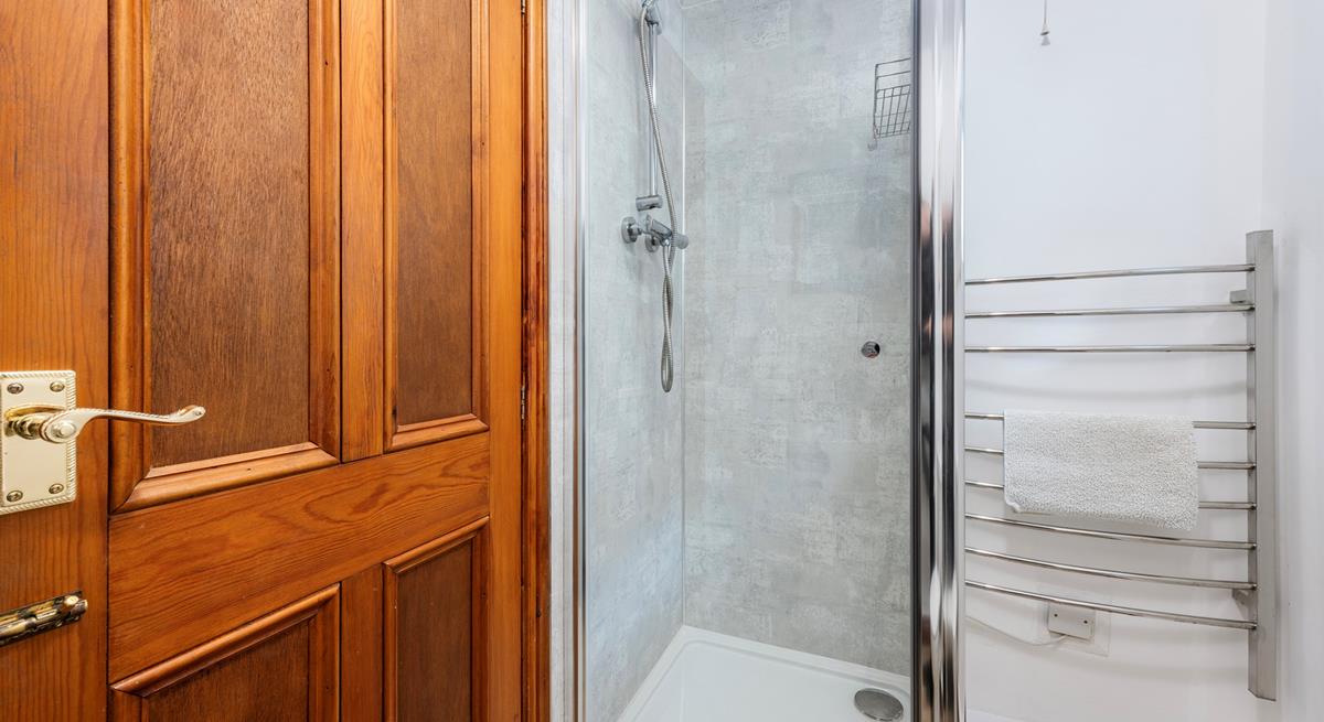 A second shower room means there's plenty of space for all the family to get ready.