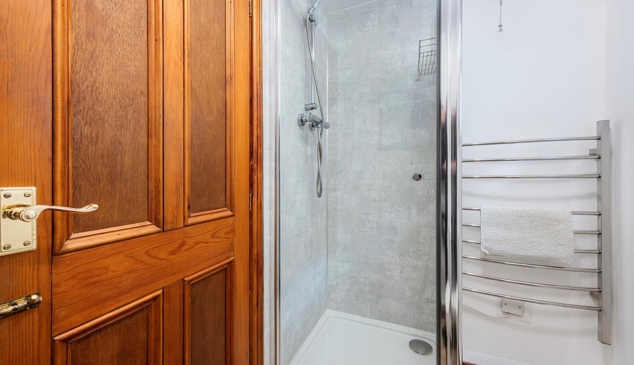 A second shower room means there's plenty of space for all the family to get ready.