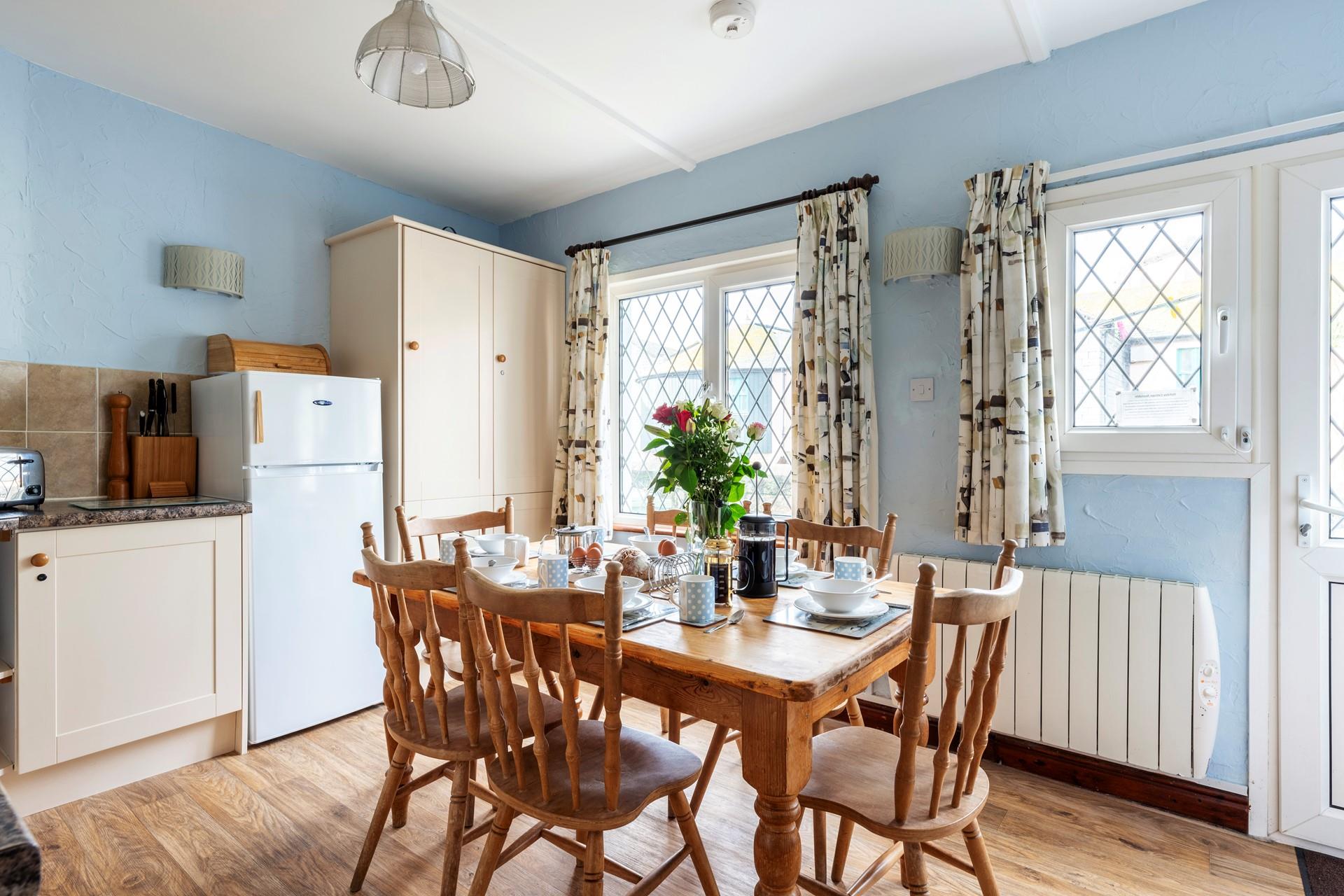 Start the day with a hearty breakfast to set yourself up for the day.