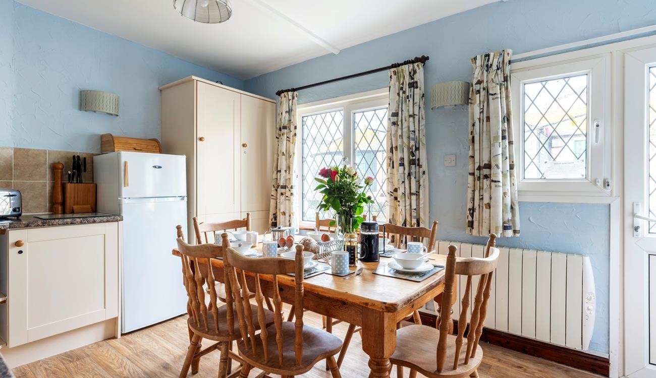 Start the day with a hearty breakfast to set yourself up for the day.