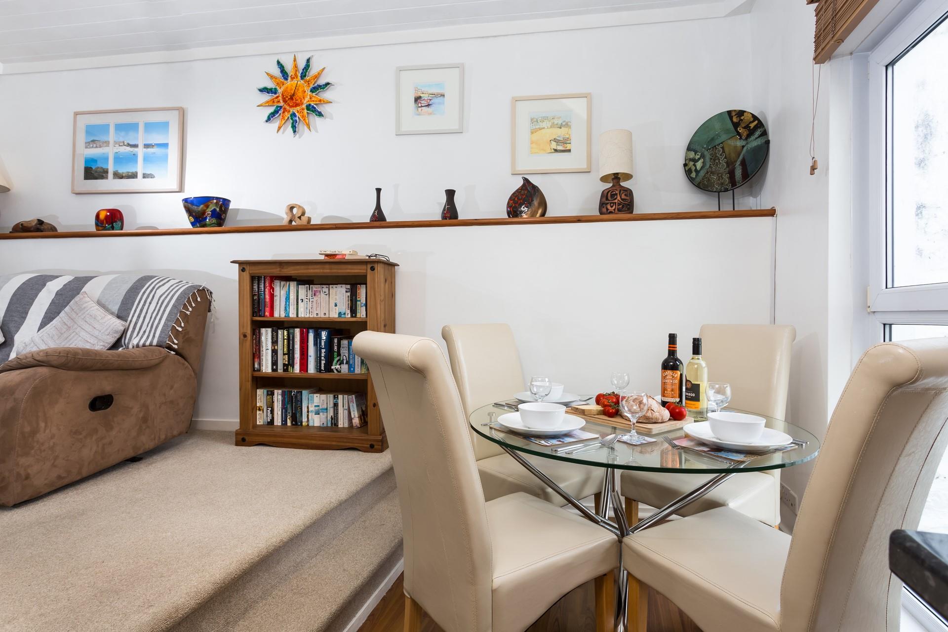 Gather the family around the dining table for a tasty meal.