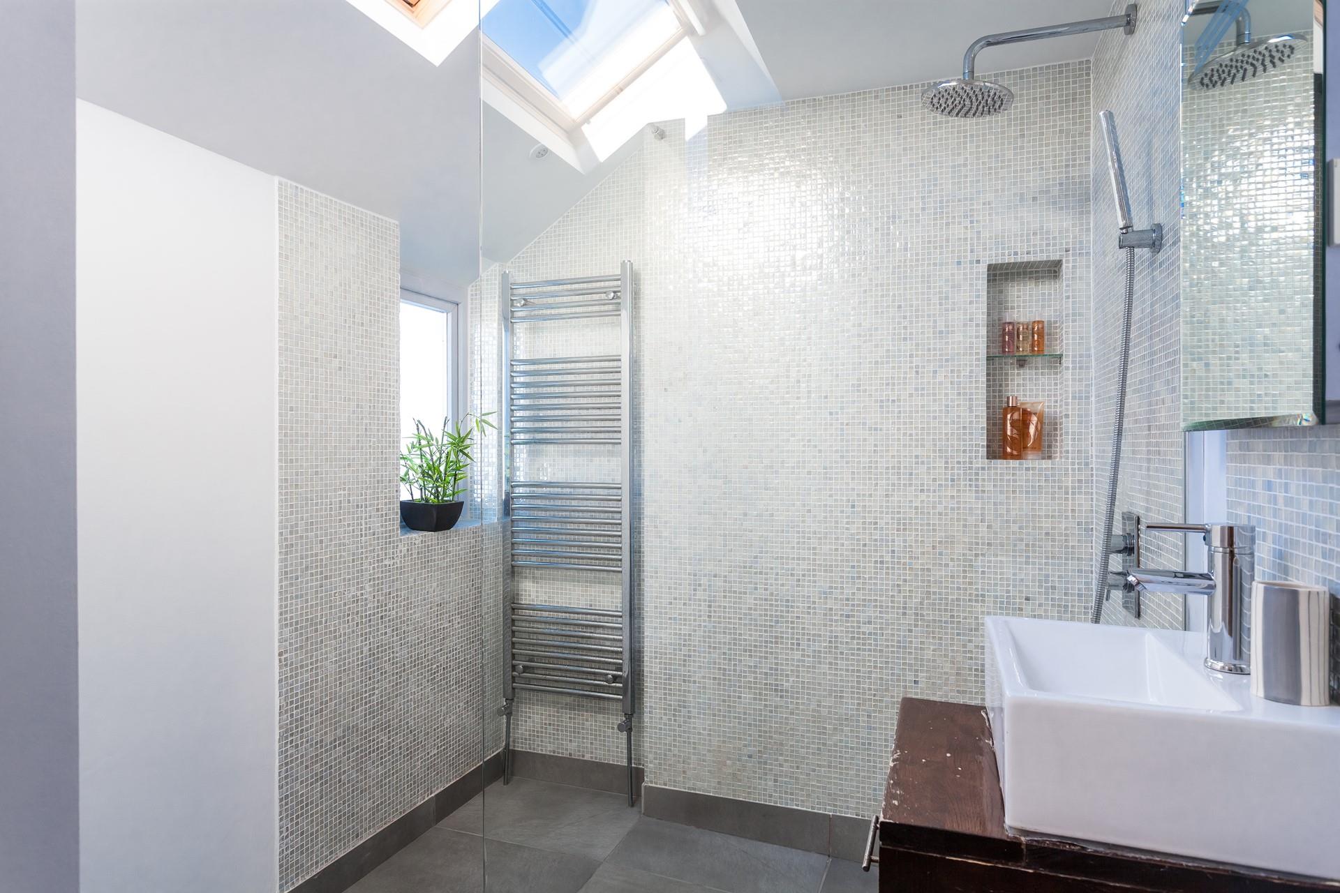 Take warm fluffy towels straight from the towel rail after a morning shower.