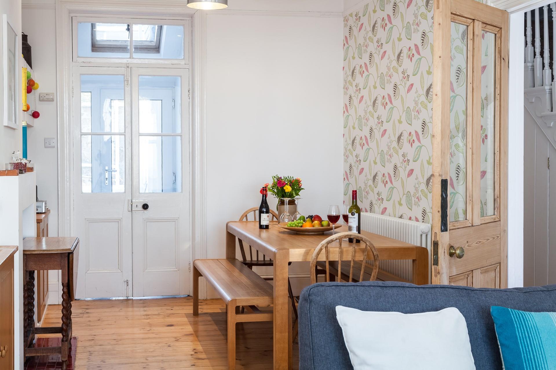 The living space is open plan, perfect for spending quality time together as a family.