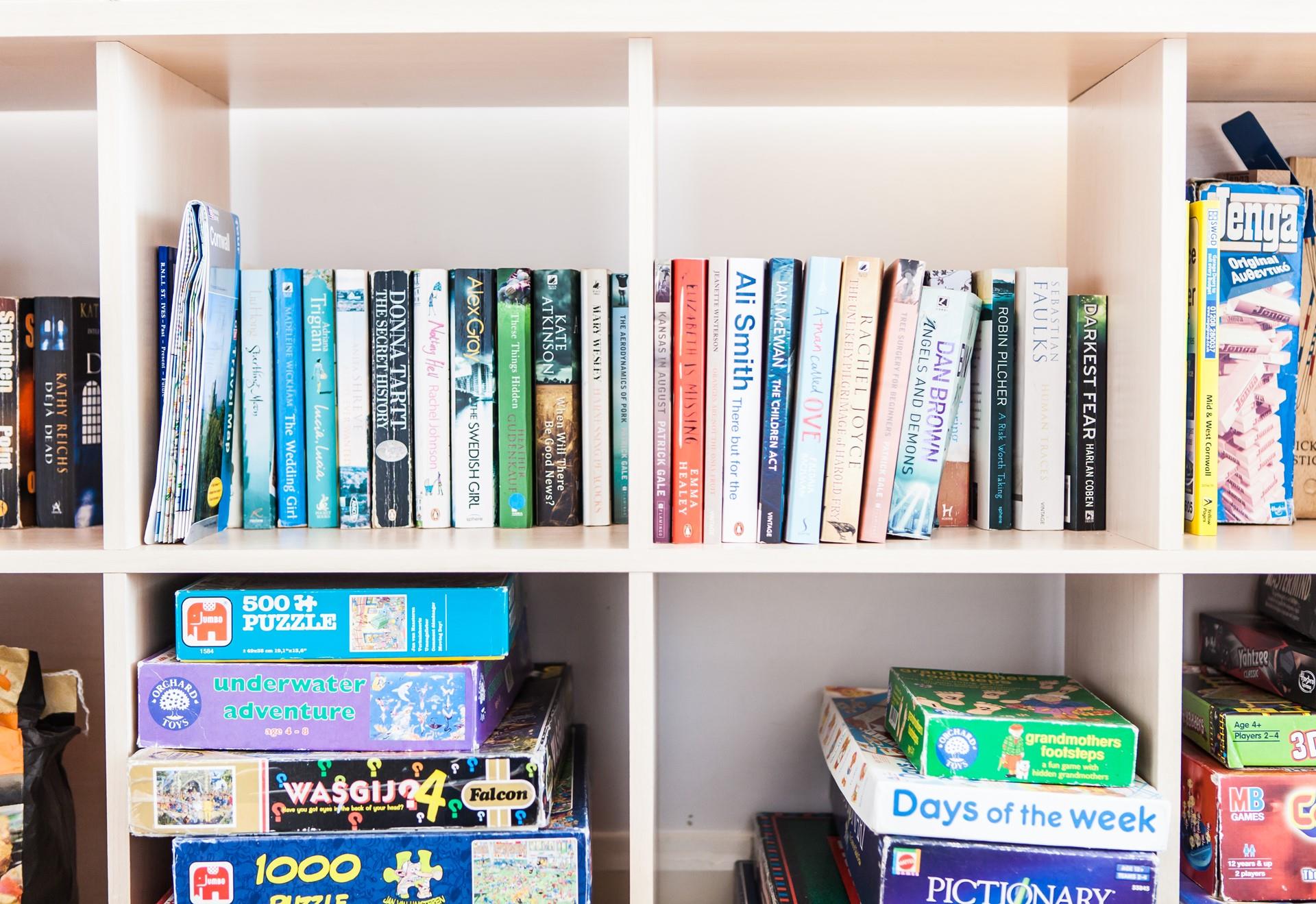 Evenings can be spent playing family boarding games and having hours of fun.