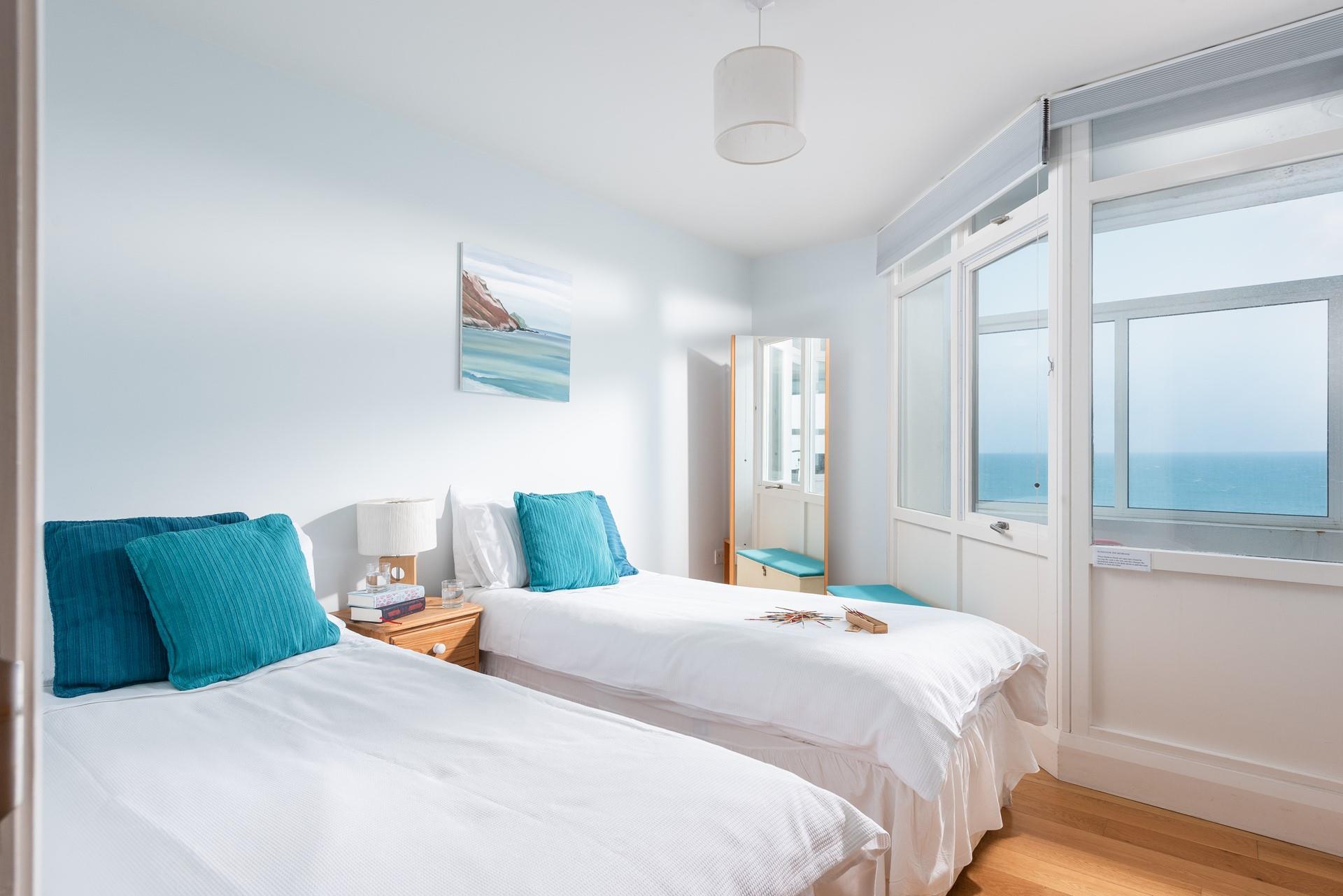 The twin beds are perfect for children to tuck into after a busy day.