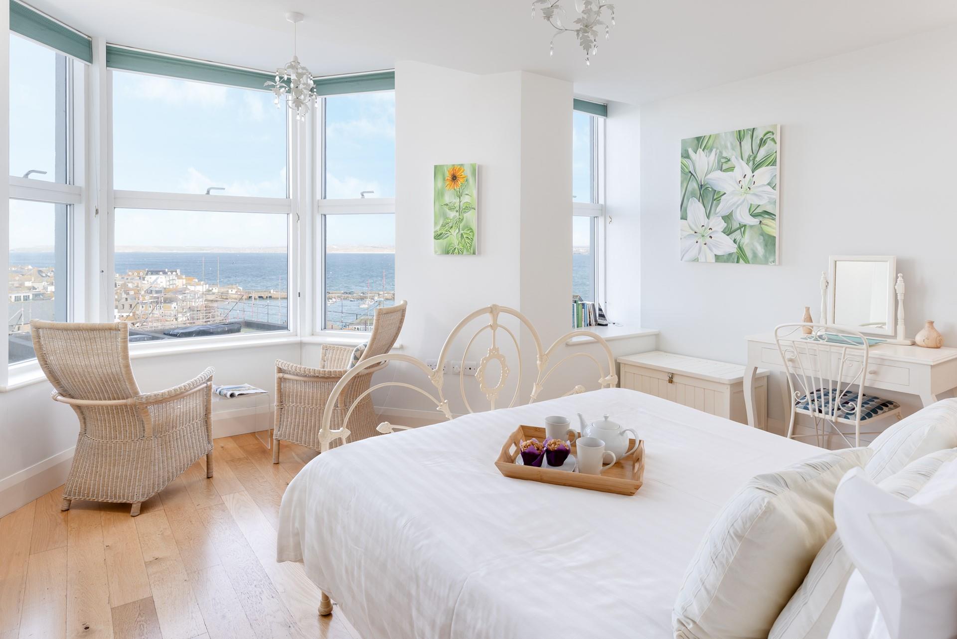 Drift off to sleep to the sound of the ocean.