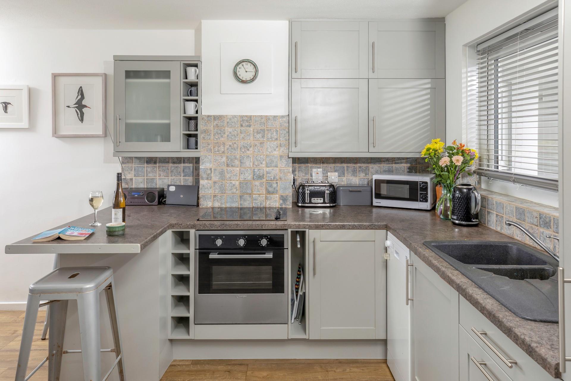 Take a walk into town and pick up some local ingredients.