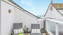 Enjoy sea views right across to Godrevy Lighthouse.