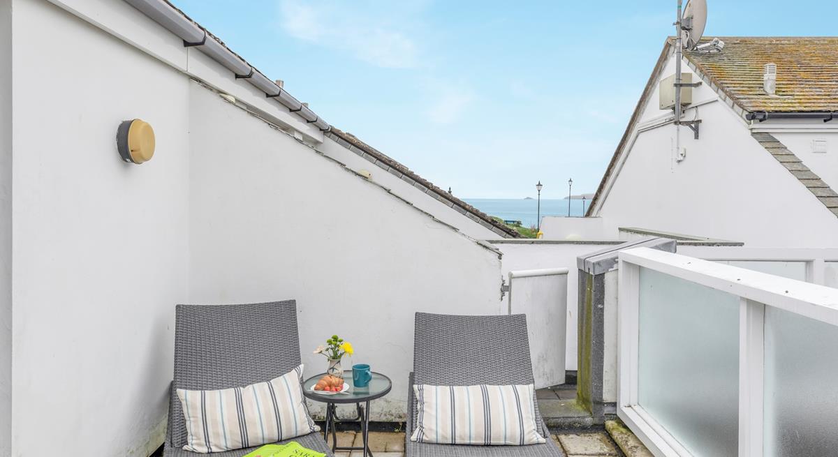 Enjoy sea views right across to Godrevy Lighthouse.