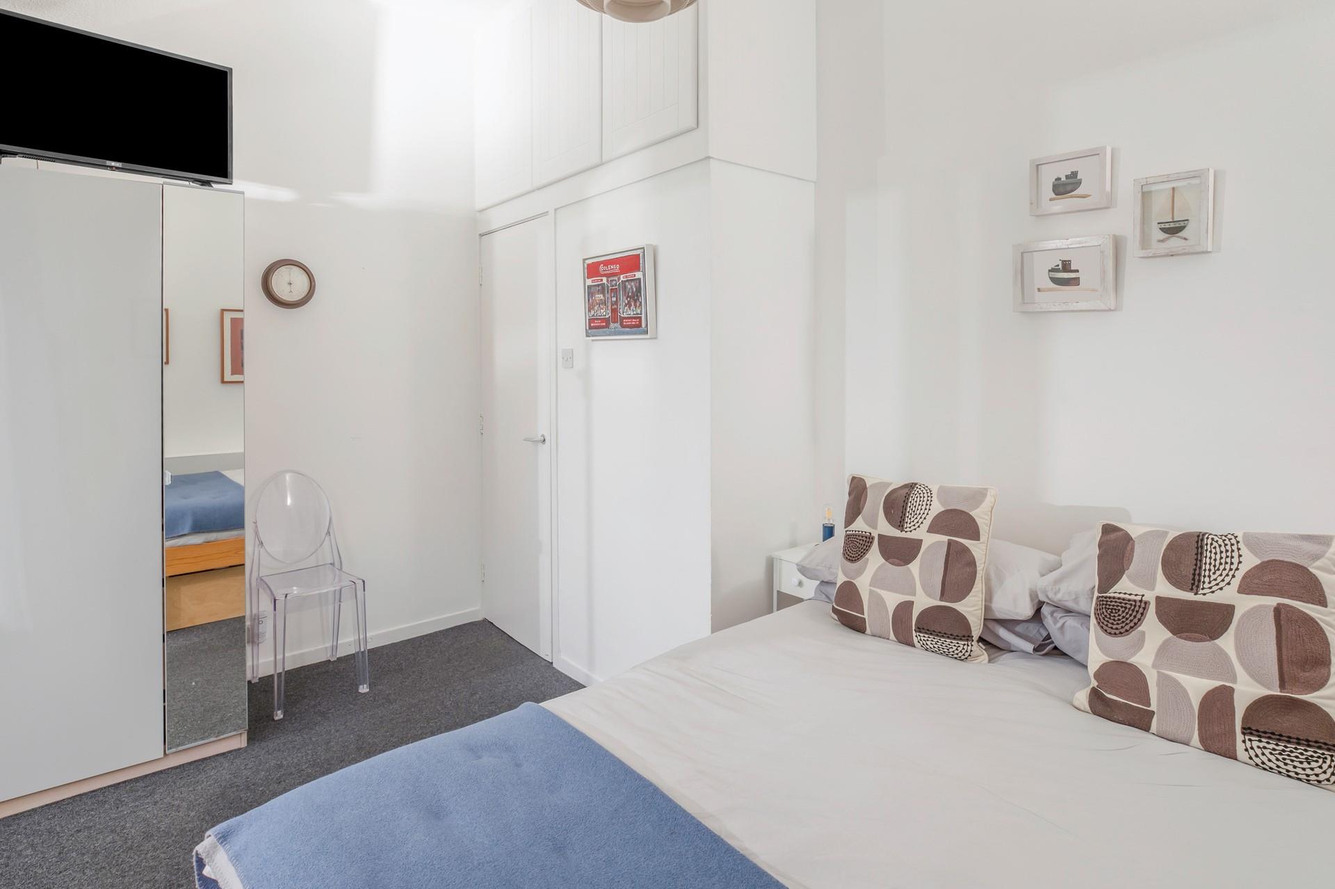 The bedrooms are spacious and ideal for a relaxing night's sleep.