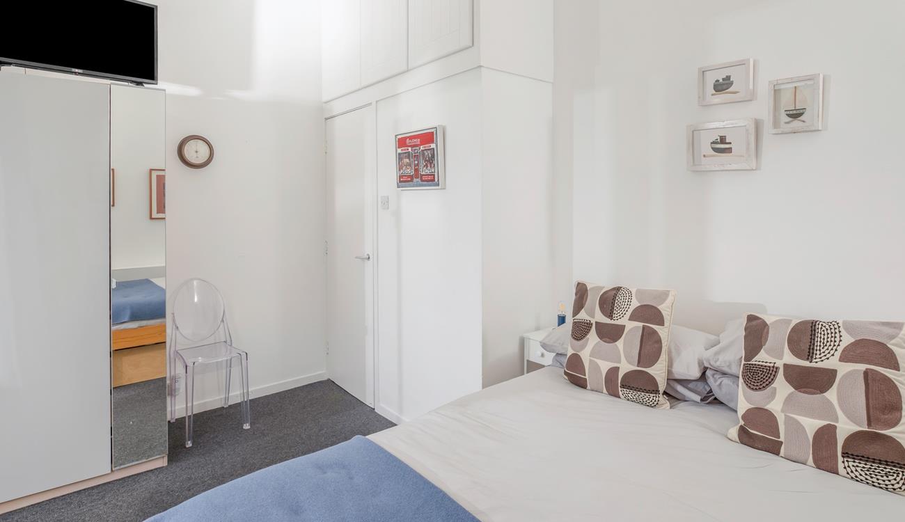 The bedrooms are spacious and ideal for a relaxing night's sleep.