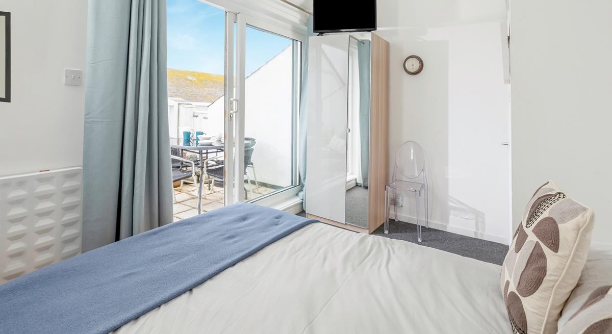 Sit on your balcony to enjoy an evening tipple as the sun goes down.