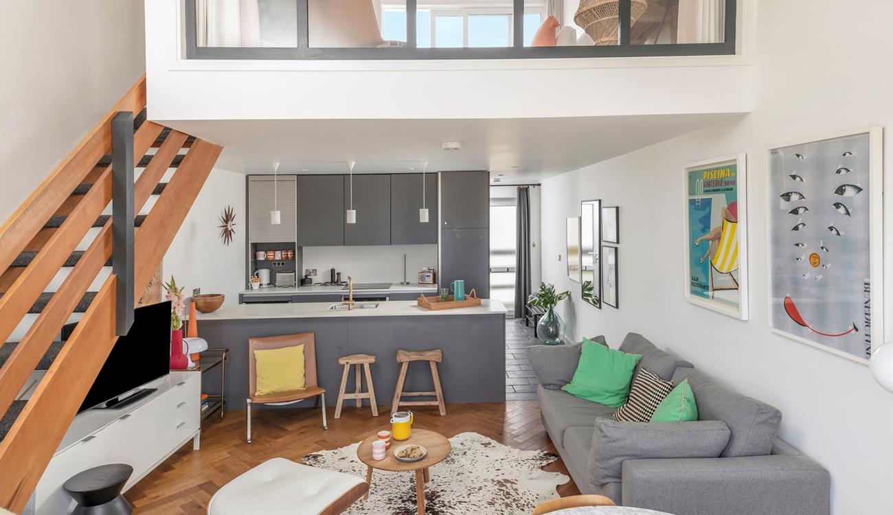 Spend days exploring the coast path and evenings relaxing in your stylish apartment.