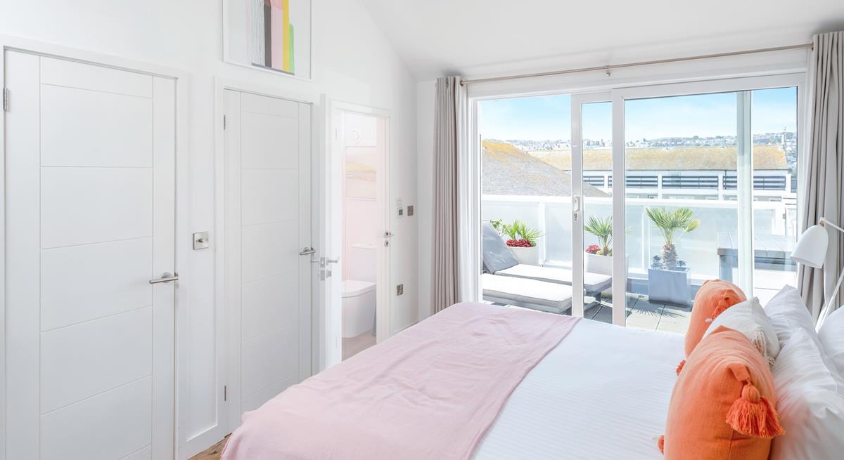 There's plenty of storage for your holiday wardrobe.