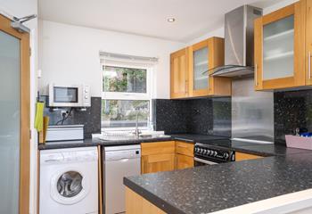 The kitchen has been wonderfully designed and makes cooking delicious meals a breeze.