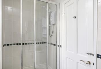 Start your day with an invigorating shower.